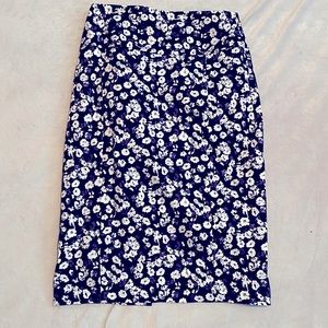 Express Floral Pencil Skirt Size 8